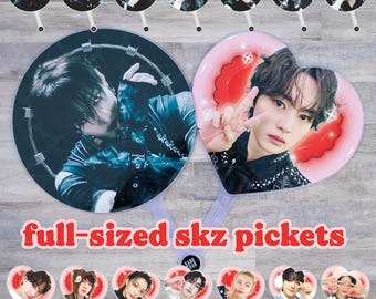 Stray Kids Seungmin Photo KPOP Picket / Fan With Ruffles - Etsy