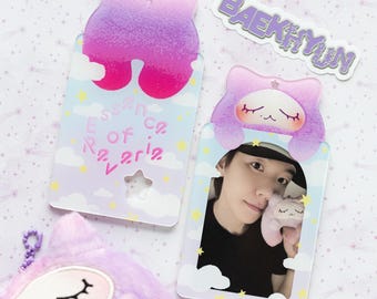 BAEKHYUN 'kkuru Jam' Acrylic Photocard Holders - Etsy