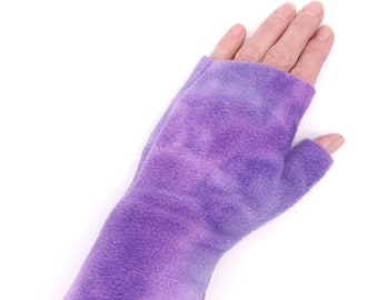 Fleece Fingerless Gloves