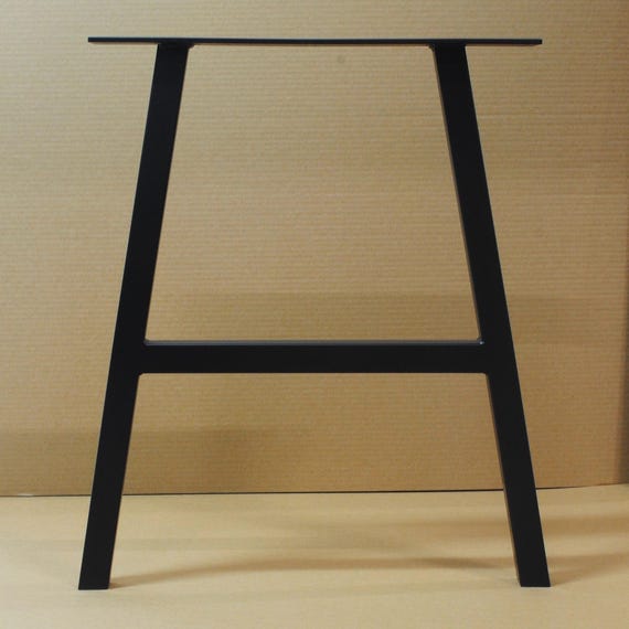 A leg - Tube Steel leg - Dining Table leg - Desk Leg - 1.5 x 1.5 and 2 x 2 - All Sizes