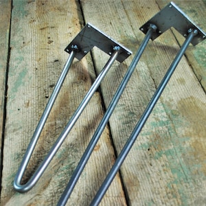1/2&quot; Hairpin table legs for DIY Tables and Seating-Sizes 12&quot;-34&quot;