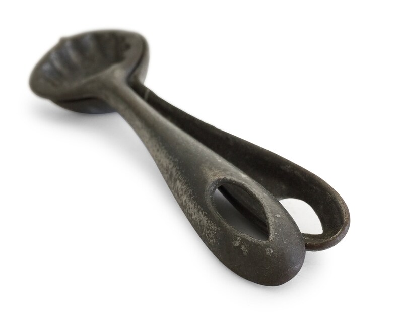 Antique Lemon Press Hand Held Cast Iron Citrus Juicer Lemon Etsy