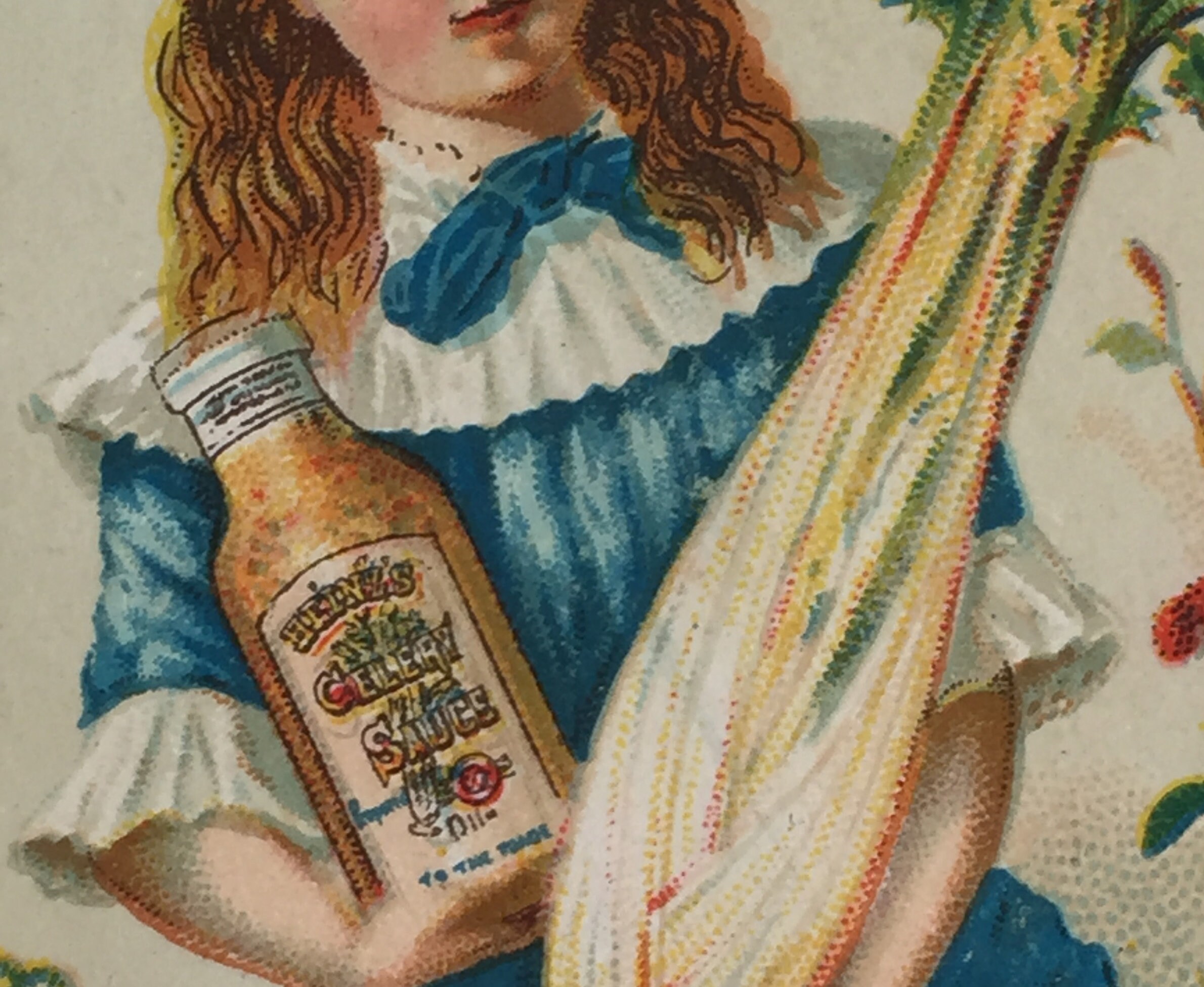 Antique Heinz's Celery Sauce Advertising Card H.J. Heinz Etsy