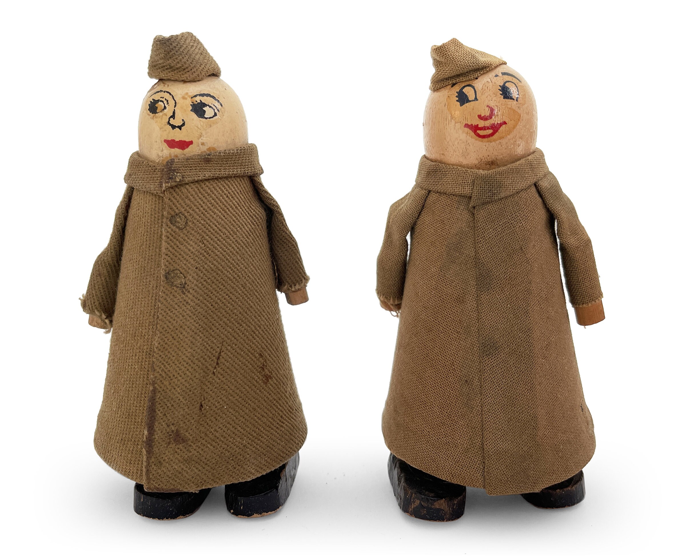 【中古】 Soldier Dream of the Dog Russell Vintage Ramp Walkers, Wilson WWI Soldier Ramp Walker, Folk