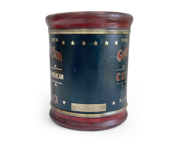 アメリカヴィンテージ】PATTERSON`S TOBACCO TIN CAN