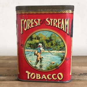 forest and stream tobacco tin Forest and Stream Pocket Tobacco