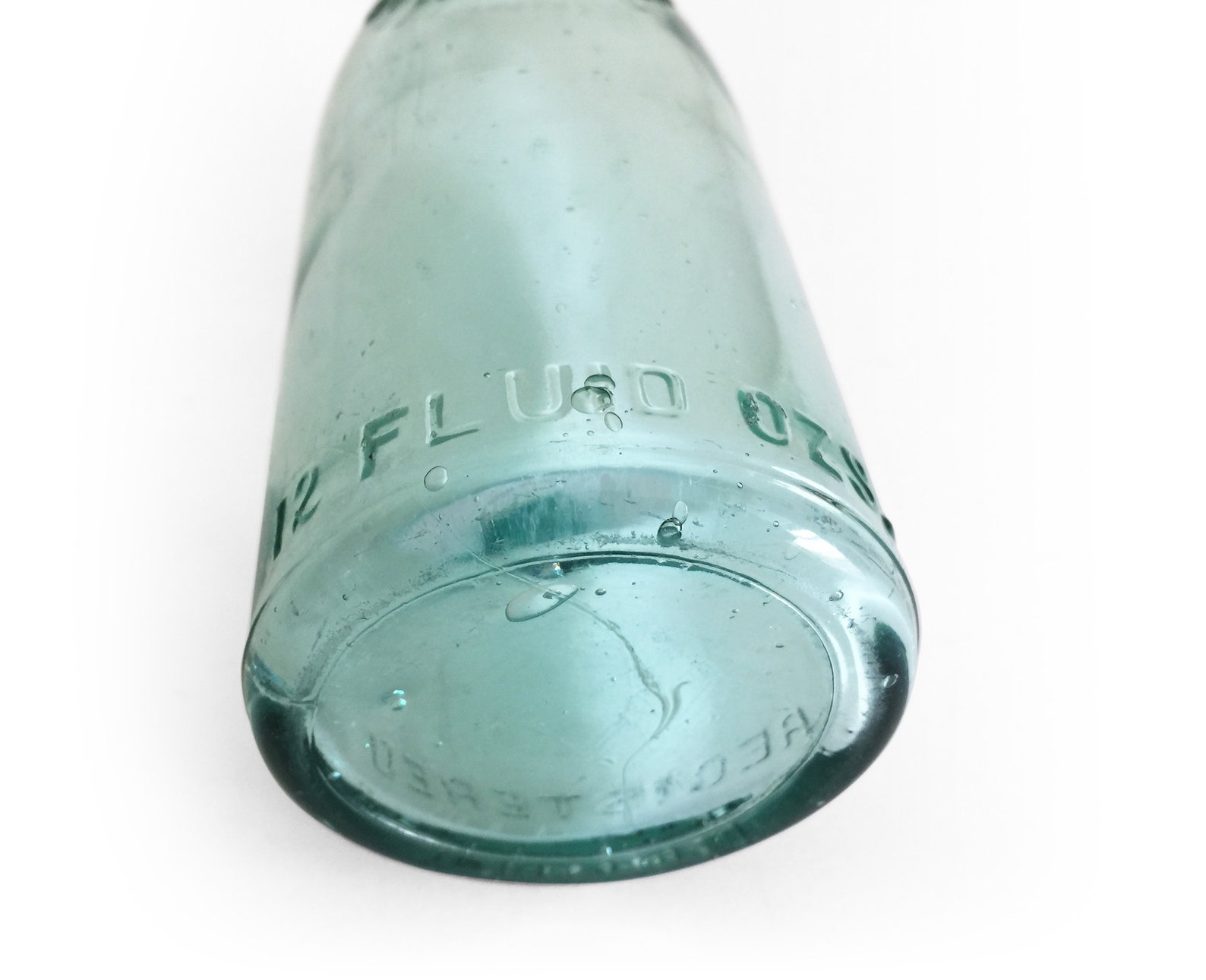 Antique Elk Brewing Co Beer Bottle, Kittanning PA, Green Glass Alcohol