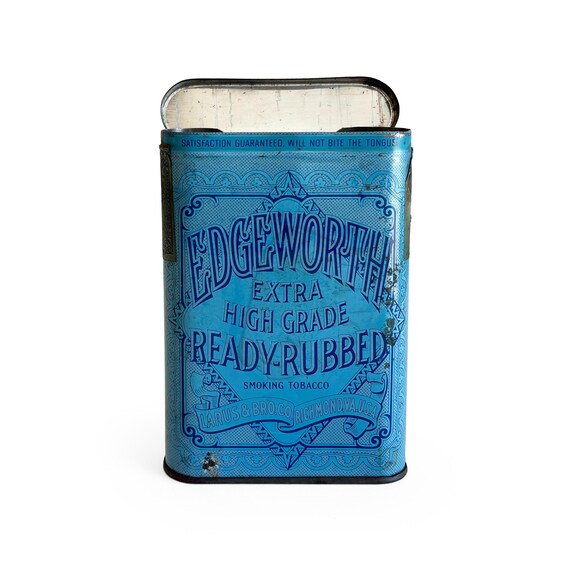 edgeworth tobacco tin AND DILL'S BEST, RICHMOND, VIRGINIA ADVERTISING TINS, LOT OF 19 sold at auction on 20th March edgeworth sliced tobacco Small Edgeworth