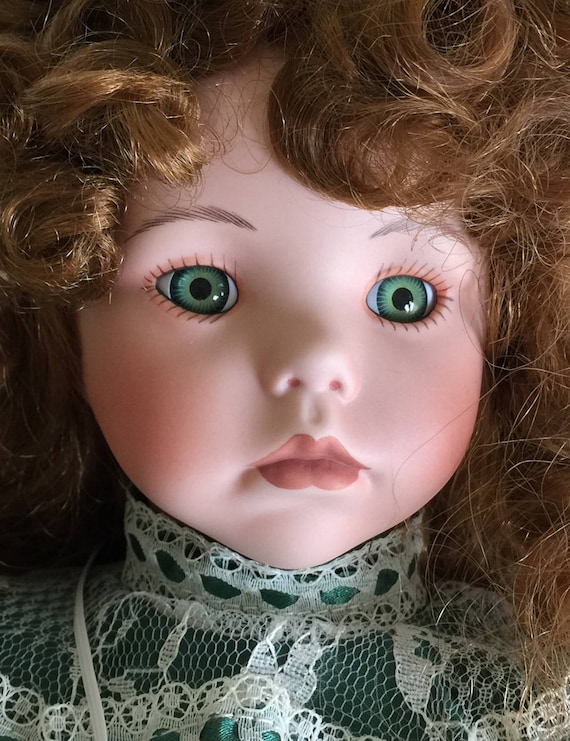 Vintage Seymour Mann Doll Connoisseur Collection Pauline in Box PS 440 Signed Redhead Doll Porcelain Limited Edition Collector s Art Doll Etsy