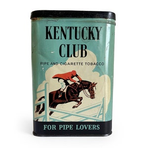 vintage kentucky club tobacco tin Lot Vintage Tobacco Tin Collection, Bond
