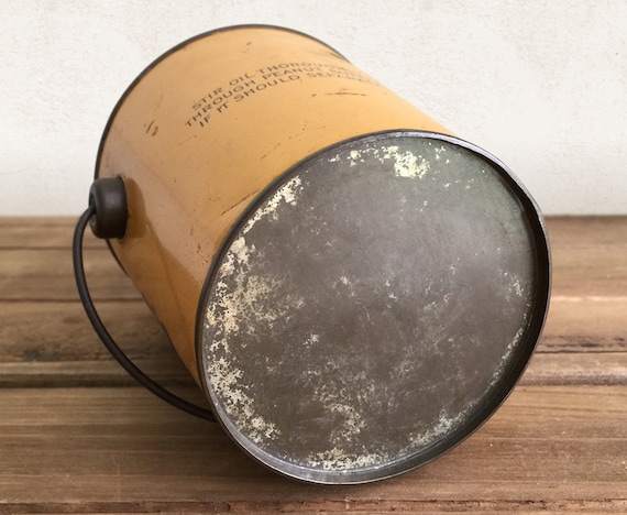 Vintage Peanut Butter Tin, Sultana Peanut Butter Pail 1 LB