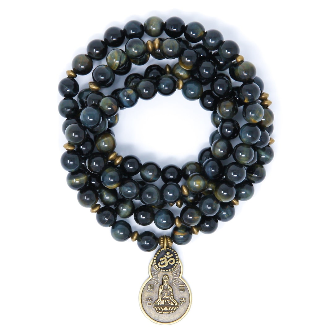 Mala Beads Prayer Beads Wrist Mala Bracelet Necklace Yoga Jewelry