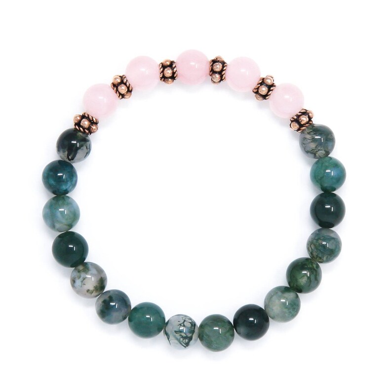 Mala Bracelet Gemstone Beads Wrist Mala Buddhist Jewelry | Etsy