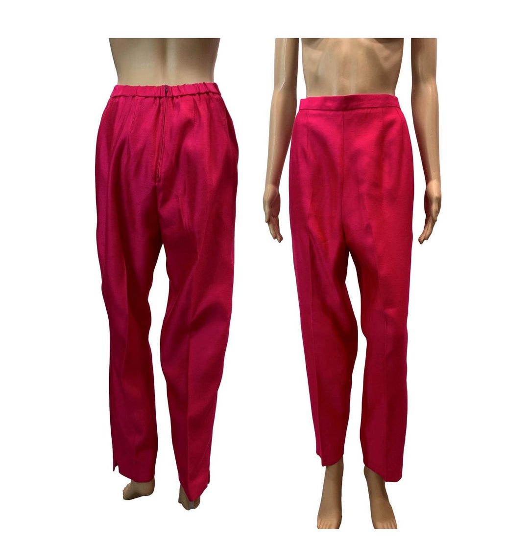 13818 Pink Cigarette Pants