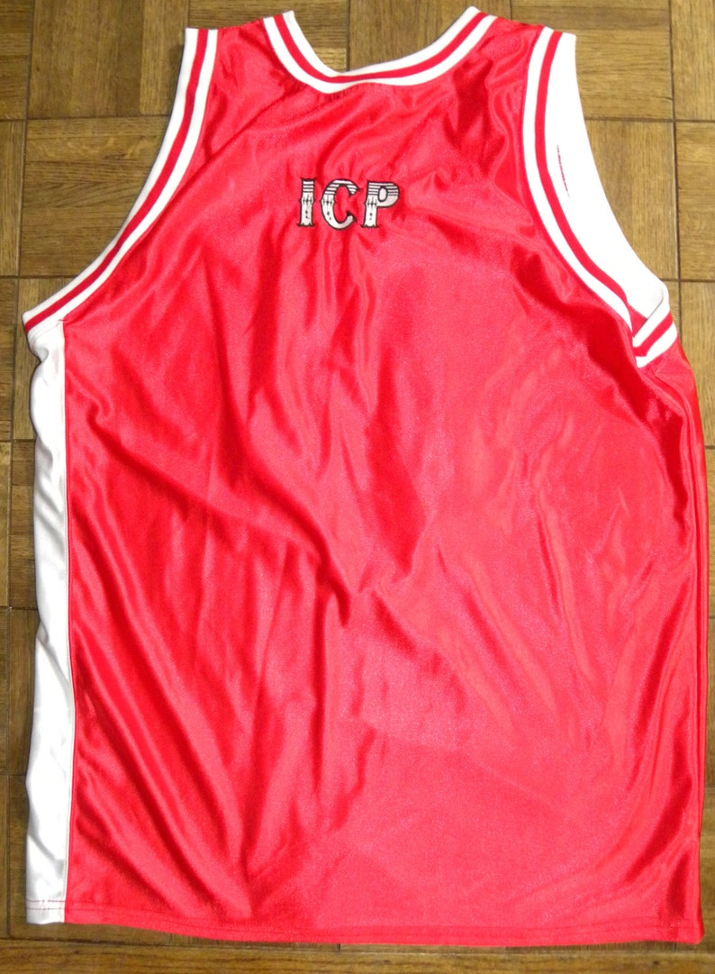 ICP basketball jersey Tech N9ne Insane Clown Posse Red/white Etsy