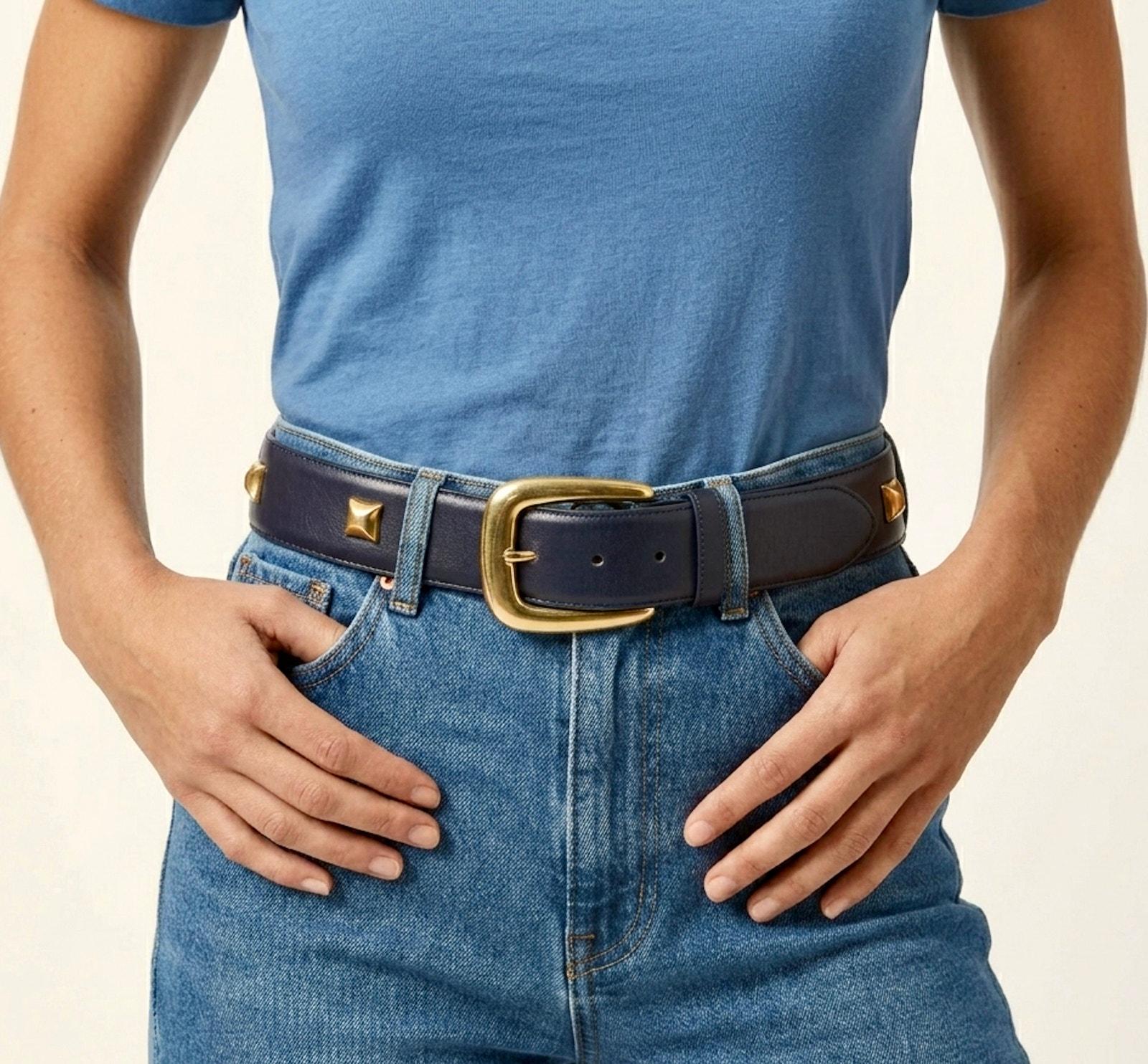 80s Stud Belt - Etsy Canada