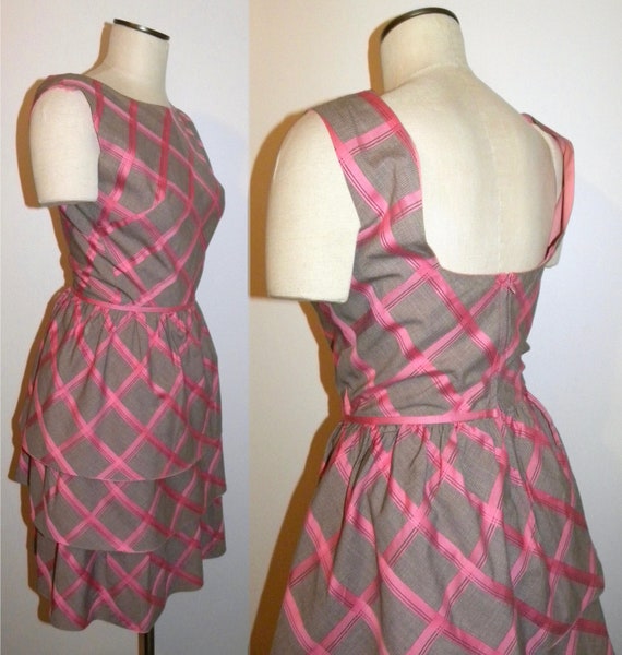 Vintage 50s 60s Dress | Pat Premo California Pink