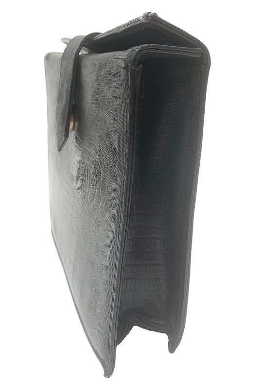 Leather box clutch hotsell
