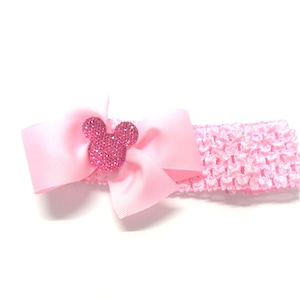 Minnie Mouse Baby Girl Headband Minnie Mouse Hair Bow For Newborn Girl Pink Baby Girl Hair Accessories