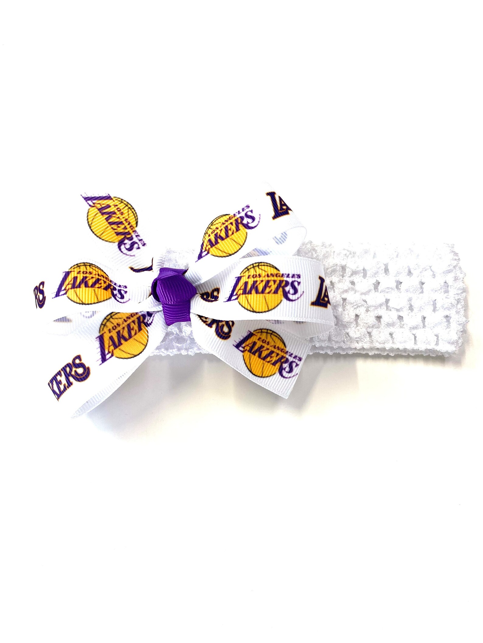 Baby Girls Los Angeles Lakers Headband Newborn Girl LA Lakers Etsy