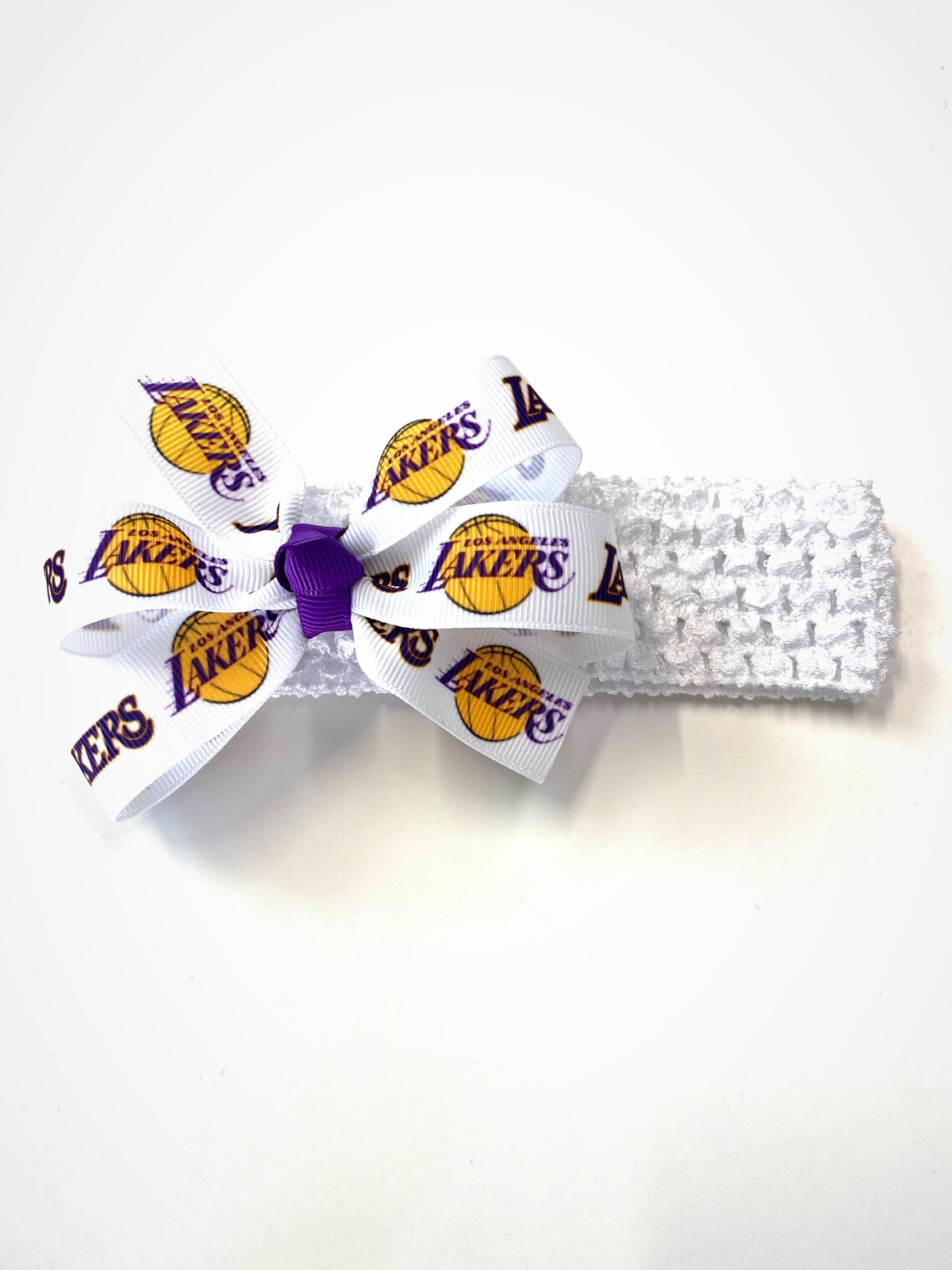 Baby Girls Los Angeles Lakers Headband Newborn Girl LA Lakers Etsy