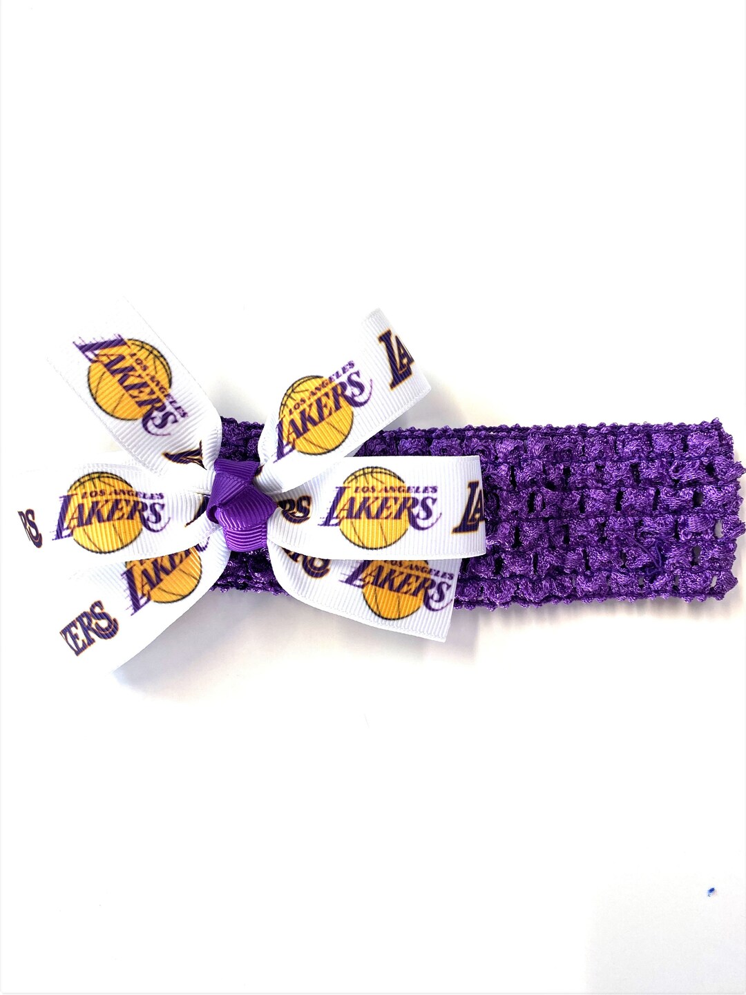 Baby Girls Los Angeles Lakers Headband Newborn Girl LA Lakers