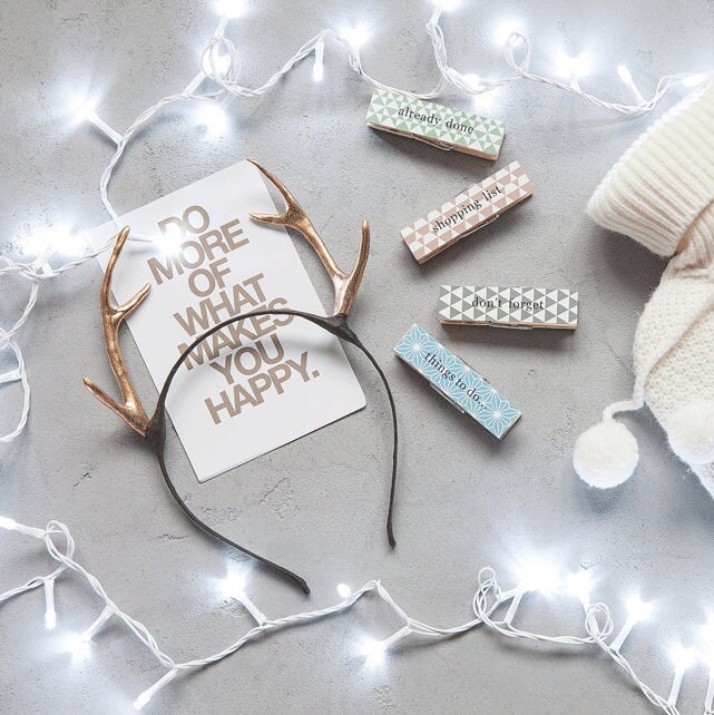 Serre-tête cornes dorées petite biche