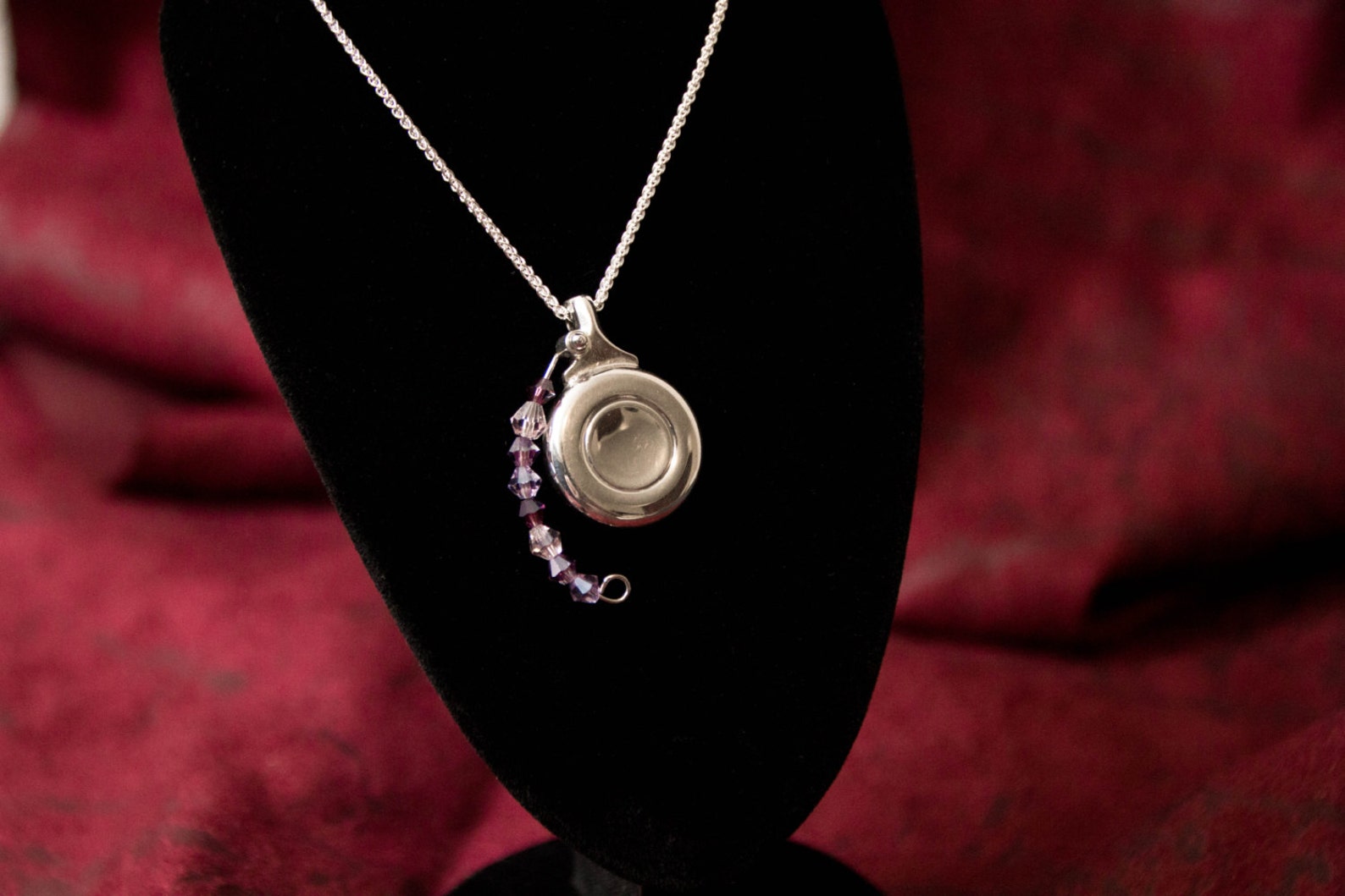 Sterling Silver Flute Key Necklace Etsy