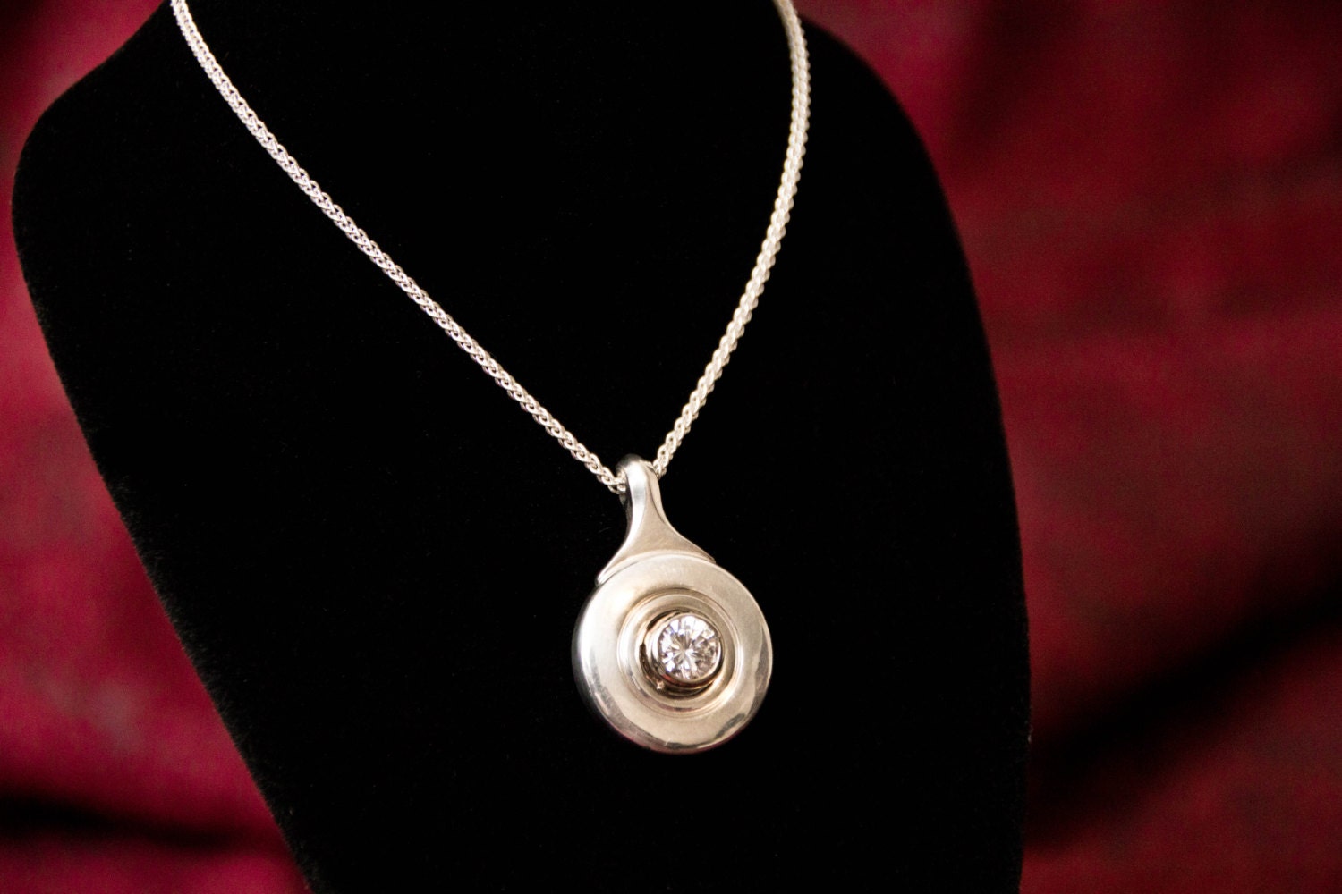 Sterling Silver Flute Key Necklace Etsy