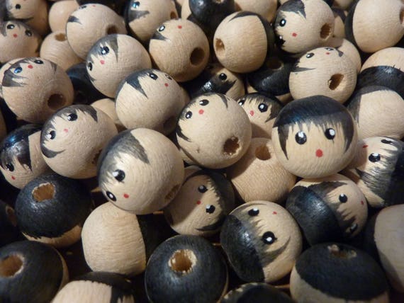 wooden doll heads for crafts