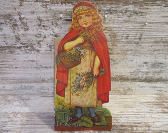 Victorian Doll Book, Merrimack, Little Flower Girl, Vintage, Reproduction, Children's (#6063)