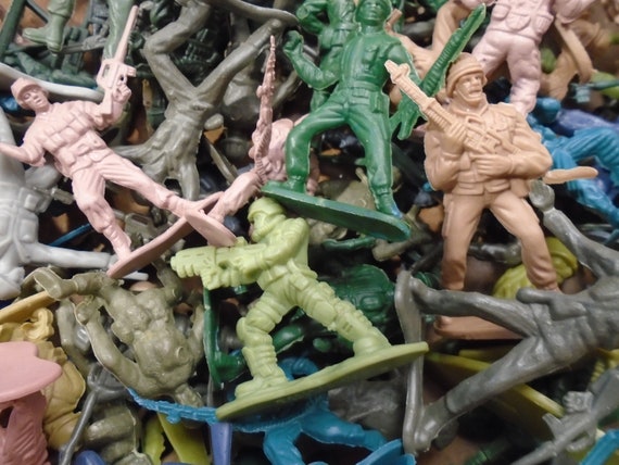 Miniature army men sales
