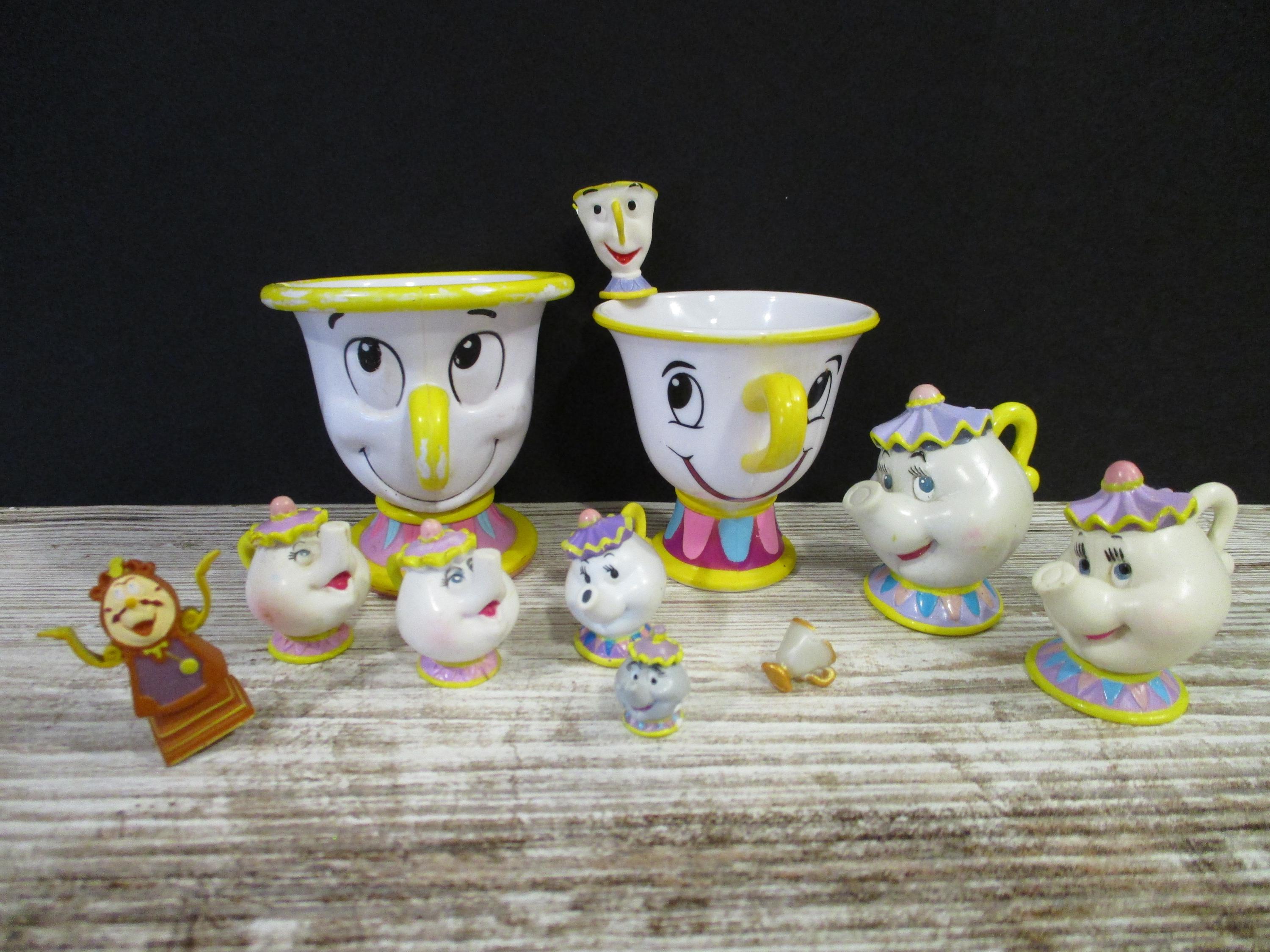 RESERVED FOR TERESA Beauty and the Beast Miniature Toys: Mrs Potts