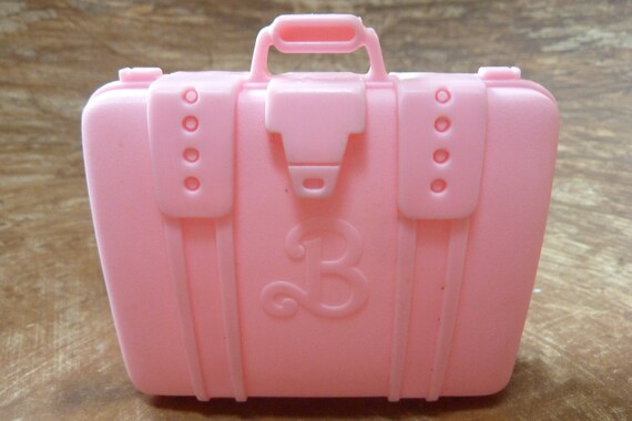 pink barbie suitcase