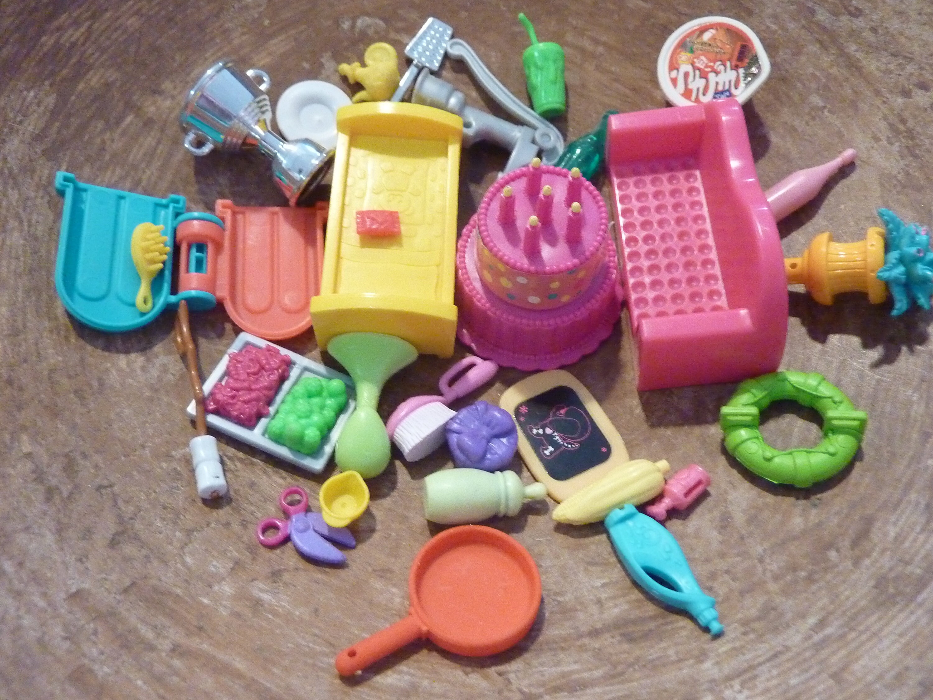 barbie doll food sets