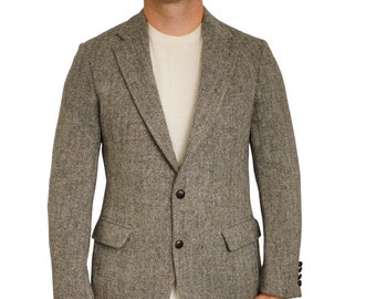 Männer Harris Tweed Blazer GANT Vintage 90er Jahre Scottish Wolle EU52 UK/US42 HK118