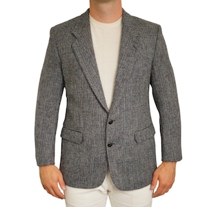 Männer Harris Tweed Blazer 90er Jahre Jacke Scottish Wool 26 EU52S UK/US42S HB951 Bild 1