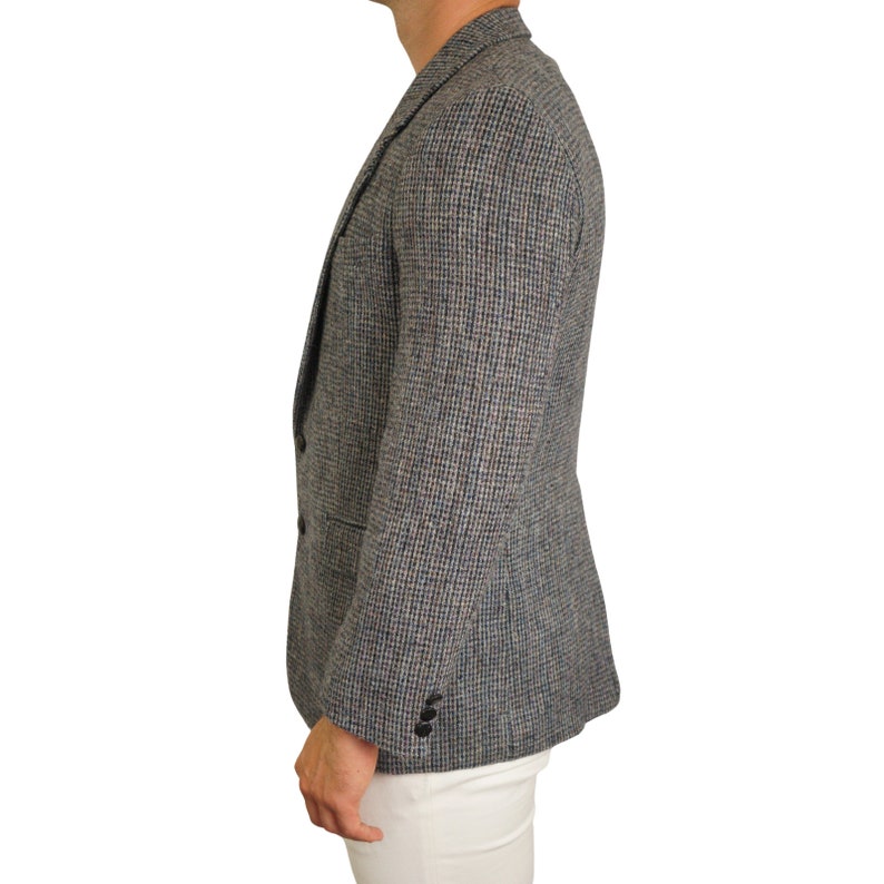 Männer Harris Tweed Blazer 90er Jahre Jacke Scottish Wool 26 EU52S UK/US42S HB951 Bild 2