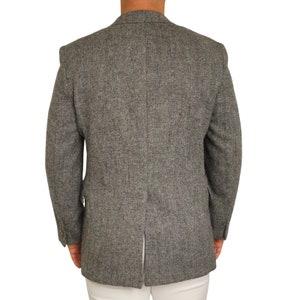 Männer Harris Tweed Blazer 90er Jahre Jacke Scottish Wool 102 EU52L UK/US42L HA864 Bild 10