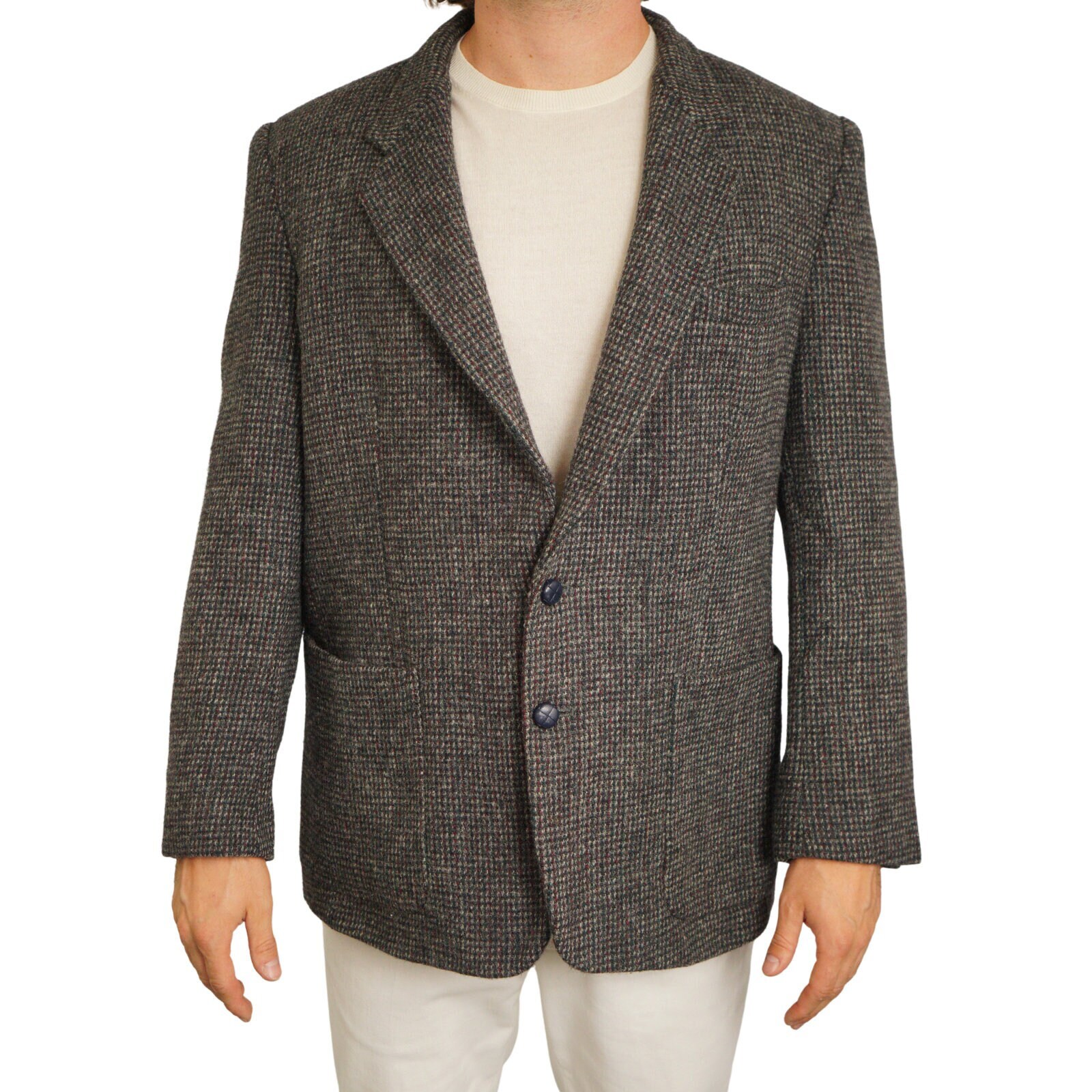 Harris Tweed Mens Bigi Tue Jacket M963 Men's #EB ZCB | eBay