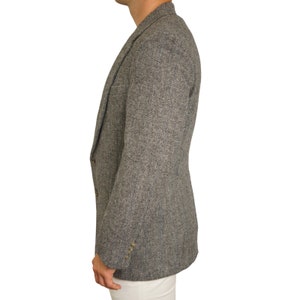 Blazer homme Harris Tweed 90's Laine écossaise 102 EU52L UK/US42L HA864 image 4