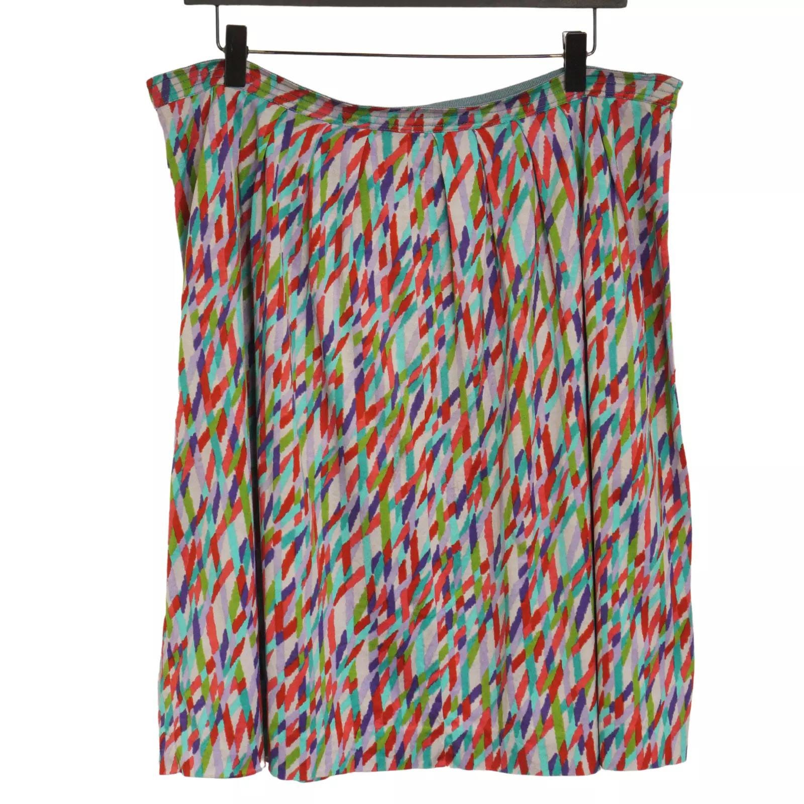Vintage 90's Women Missoni Skirt Made Italy Size L D38 IT44