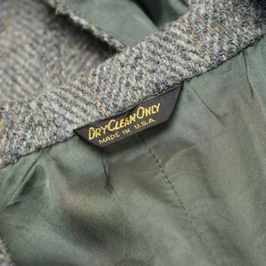Männer Harris Tweed Blazer 90er Jahre Jacke Scottish Wool 102 EU52L UK/US42L HA864 Bild 2