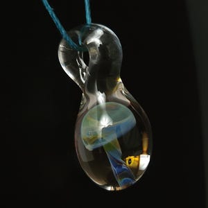 Glass Mushroom Necklace