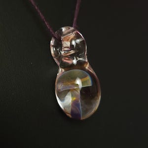 Glass Mushroom Necklace