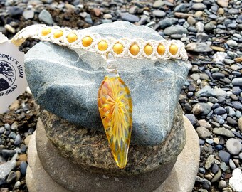 Macrame Hemp Necklace