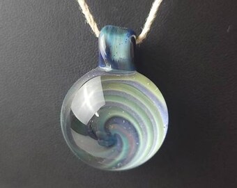 Glass Vortex Pendant