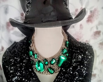 Collar de malla de la Ciudad Esmeralda