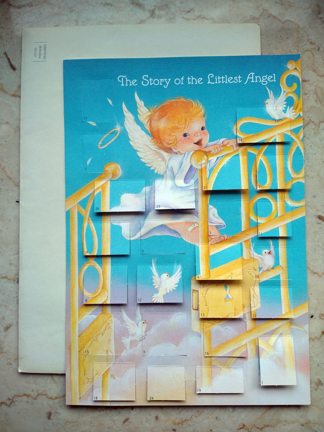 Hallmark Advent Calendar Large Card and Envelope the Story of the