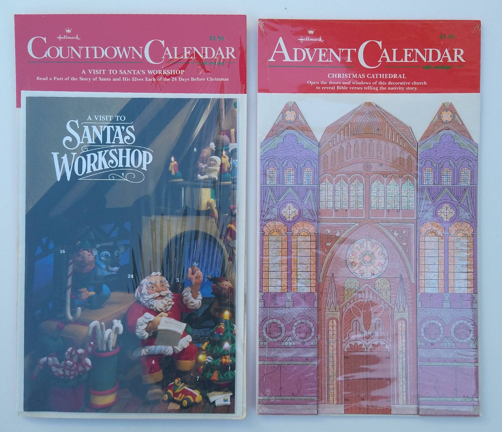 Hallmark Advent Calendar Pretty Large Cathedral CHOICE Etsy